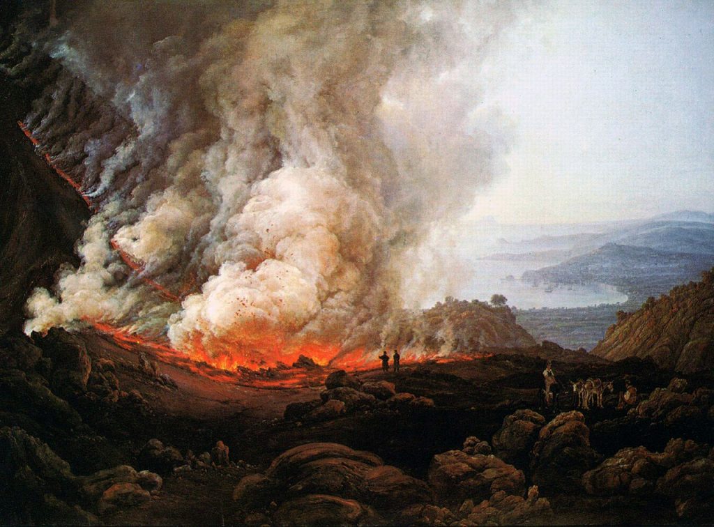 Johan Christian Dahl. Vesubio